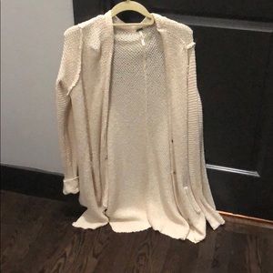 Free people long cardigan